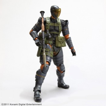 Metal Gear Solid Play Arts Kai Vol. 4 Action Figure Snake Battle Dress 23 cm